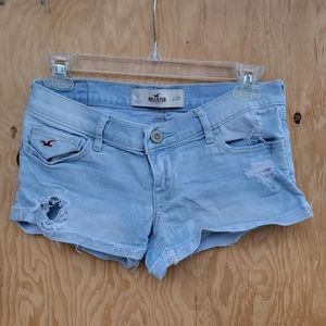 Hollister Denim Distressed Shorts